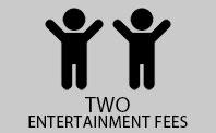 Double Guest Entertainment Fee